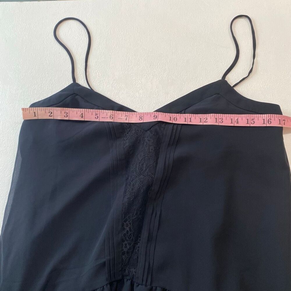 Abercrombie & Fitch Black Lace Babydoll Cami Tank Top Size M - Picture 5 of 6